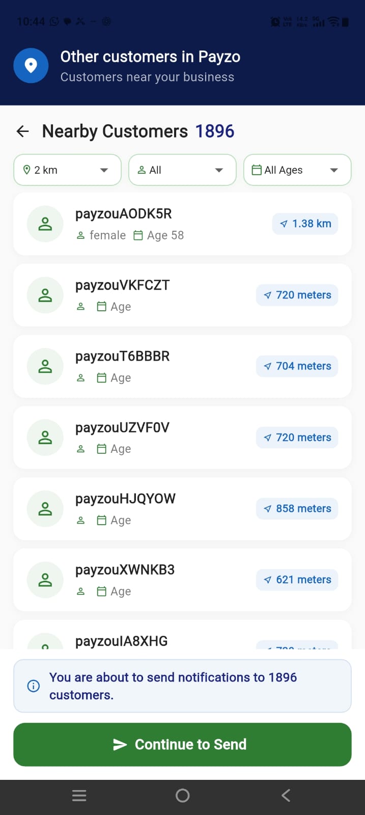 Payzo — Target Customers