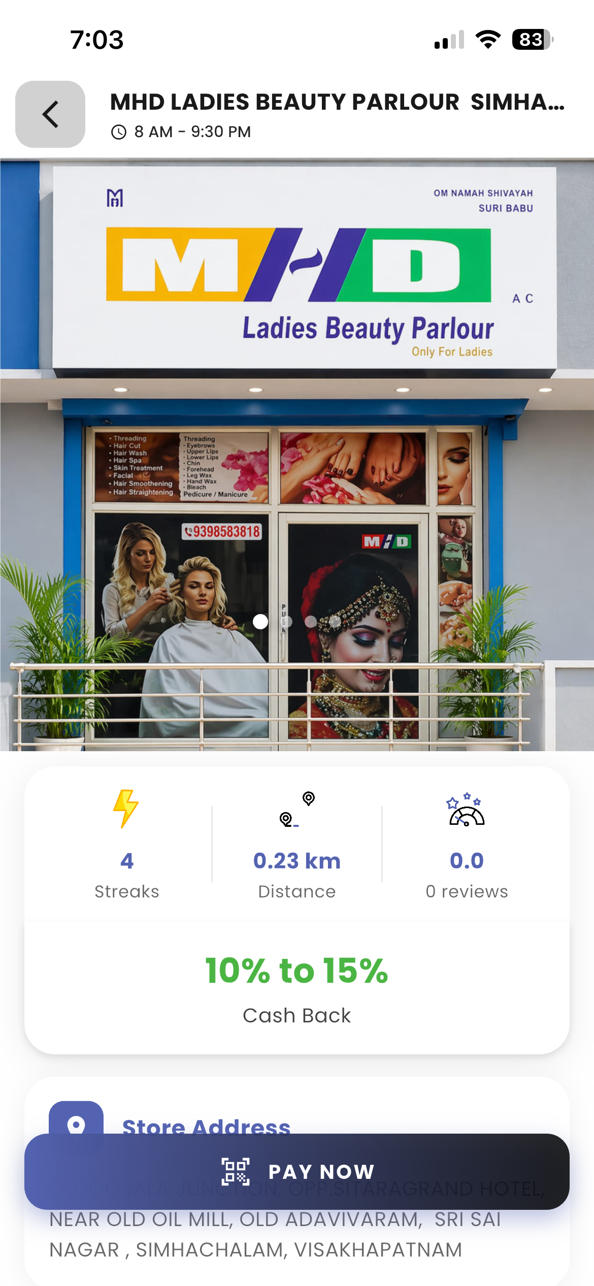 Payzo — Store Profile